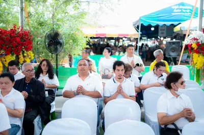 ประมวลภาพพิธีทำบุญและเปิดถนนจุฬา วัดจุฬามณี ปี ๒๕๖๙