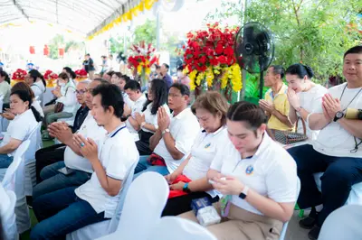 ประมวลภาพพิธีทำบุญและเปิดถนนจุฬา วัดจุฬามณี ปี ๒๕๖๙