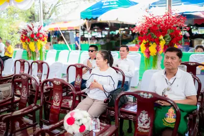 ประมวลภาพพิธีทำบุญและเปิดถนนจุฬา วัดจุฬามณี ปี ๒๕๖๙