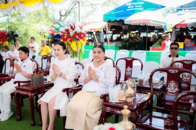 ประมวลภาพพิธีทำบุญและเปิดถนนจุฬา วัดจุฬามณี ปี ๒๕๖๙