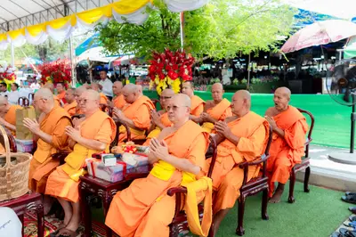 ประมวลภาพพิธีทำบุญและเปิดถนนจุฬา วัดจุฬามณี ปี ๒๕๖๙