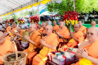ประมวลภาพพิธีทำบุญและเปิดถนนจุฬา วัดจุฬามณี ปี ๒๕๖๙