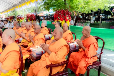 ประมวลภาพพิธีทำบุญและเปิดถนนจุฬา วัดจุฬามณี ปี ๒๕๖๙