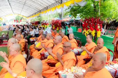 ประมวลภาพพิธีทำบุญและเปิดถนนจุฬา วัดจุฬามณี ปี ๒๕๖๙