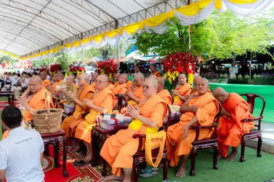 ประมวลภาพพิธีทำบุญและเปิดถนนจุฬา วัดจุฬามณี ปี ๒๕๖๙