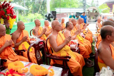 ประมวลภาพพิธีทำบุญและเปิดถนนจุฬา วัดจุฬามณี ปี ๒๕๖๙