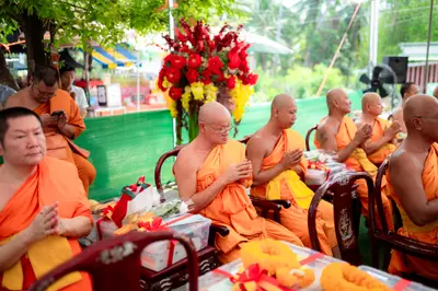 ประมวลภาพพิธีทำบุญและเปิดถนนจุฬา วัดจุฬามณี ปี ๒๕๖๙