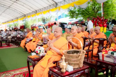 ประมวลภาพพิธีทำบุญและเปิดถนนจุฬา วัดจุฬามณี ปี ๒๕๖๙