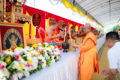 ประมวลภาพพิธีทำบุญและเปิดถนนจุฬา วัดจุฬามณี ปี ๒๕๖๙