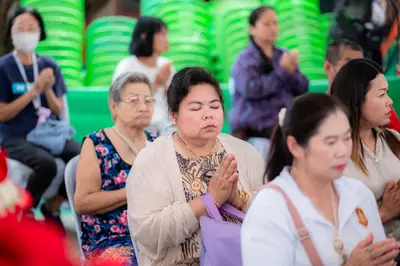 ประมวลภาพพิธีทำบุญและเปิดถนนจุฬา วัดจุฬามณี ปี ๒๕๖๙