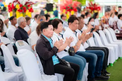 ประมวลภาพพิธีทำบุญและเปิดถนนจุฬา วัดจุฬามณี ปี ๒๕๖๙