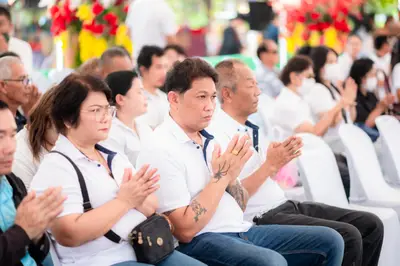 ประมวลภาพพิธีทำบุญและเปิดถนนจุฬา วัดจุฬามณี ปี ๒๕๖๙