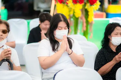 ประมวลภาพพิธีทำบุญและเปิดถนนจุฬา วัดจุฬามณี ปี ๒๕๖๙