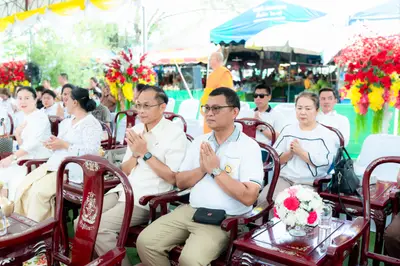 ประมวลภาพพิธีทำบุญและเปิดถนนจุฬา วัดจุฬามณี ปี ๒๕๖๙