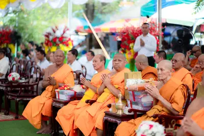 ประมวลภาพพิธีทำบุญและเปิดถนนจุฬา วัดจุฬามณี ปี ๒๕๖๙