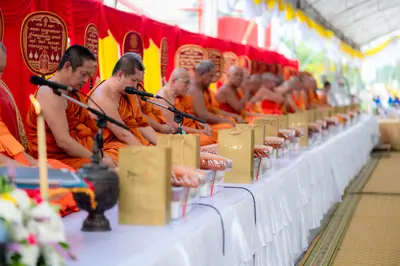 ประมวลภาพพิธีทำบุญและเปิดถนนจุฬา วัดจุฬามณี ปี ๒๕๖๙