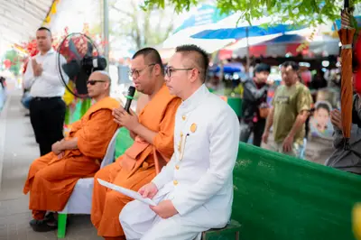 ประมวลภาพพิธีทำบุญและเปิดถนนจุฬา วัดจุฬามณี ปี ๒๕๖๙