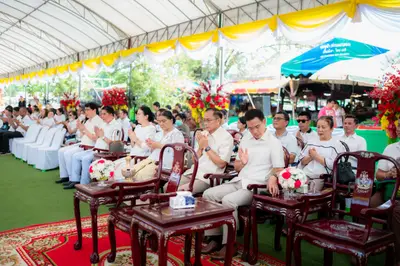ประมวลภาพพิธีทำบุญและเปิดถนนจุฬา วัดจุฬามณี ปี ๒๕๖๙