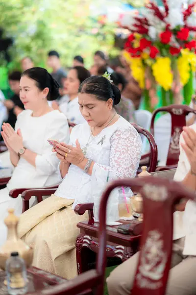 ประมวลภาพพิธีทำบุญและเปิดถนนจุฬา วัดจุฬามณี ปี ๒๕๖๙