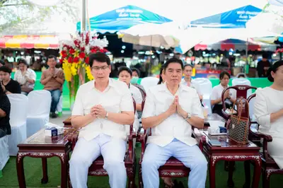 ประมวลภาพพิธีทำบุญและเปิดถนนจุฬา วัดจุฬามณี ปี ๒๕๖๙