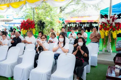 ประมวลภาพพิธีทำบุญและเปิดถนนจุฬา วัดจุฬามณี ปี ๒๕๖๙