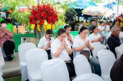 ประมวลภาพพิธีทำบุญและเปิดถนนจุฬา วัดจุฬามณี ปี ๒๕๖๙
