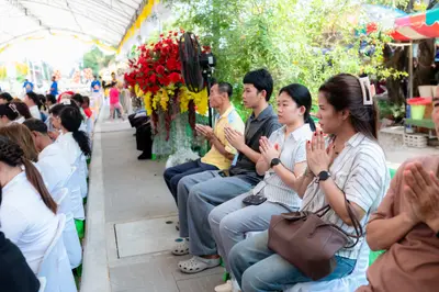 ประมวลภาพพิธีทำบุญและเปิดถนนจุฬา วัดจุฬามณี ปี ๒๕๖๙