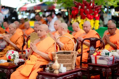 ประมวลภาพพิธีทำบุญและเปิดถนนจุฬา วัดจุฬามณี ปี ๒๕๖๙