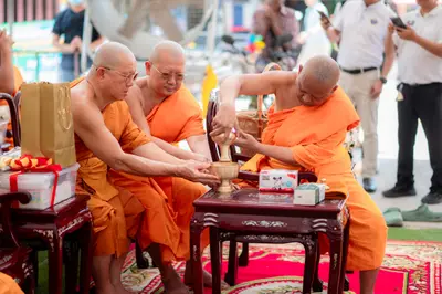 ประมวลภาพพิธีทำบุญและเปิดถนนจุฬา วัดจุฬามณี ปี ๒๕๖๙
