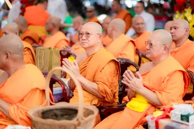 ประมวลภาพพิธีทำบุญและเปิดถนนจุฬา วัดจุฬามณี ปี ๒๕๖๙