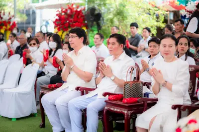 ประมวลภาพพิธีทำบุญและเปิดถนนจุฬา วัดจุฬามณี ปี ๒๕๖๙
