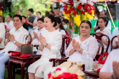 ประมวลภาพพิธีทำบุญและเปิดถนนจุฬา วัดจุฬามณี ปี ๒๕๖๙