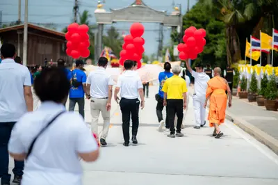 ประมวลภาพพิธีทำบุญและเปิดถนนจุฬา วัดจุฬามณี ปี ๒๕๖๙