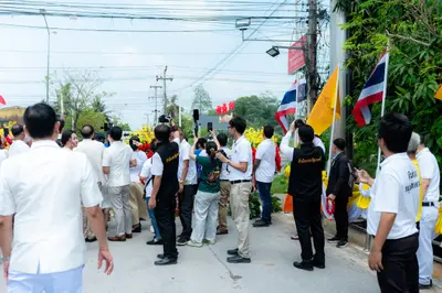 ประมวลภาพพิธีทำบุญและเปิดถนนจุฬา วัดจุฬามณี ปี ๒๕๖๙