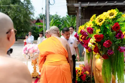 ประมวลภาพพิธีทำบุญและเปิดถนนจุฬา วัดจุฬามณี ปี ๒๕๖๙