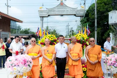 ประมวลภาพพิธีทำบุญและเปิดถนนจุฬา วัดจุฬามณี ปี ๒๕๖๙