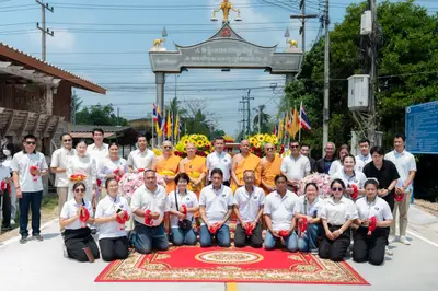 ประมวลภาพพิธีทำบุญและเปิดถนนจุฬา วัดจุฬามณี ปี ๒๕๖๙