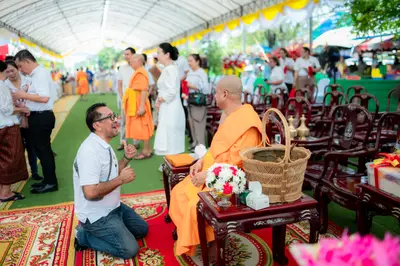 ประมวลภาพพิธีทำบุญและเปิดถนนจุฬา วัดจุฬามณี ปี ๒๕๖๙