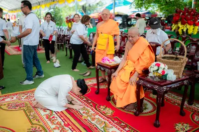 ประมวลภาพพิธีทำบุญและเปิดถนนจุฬา วัดจุฬามณี ปี ๒๕๖๙