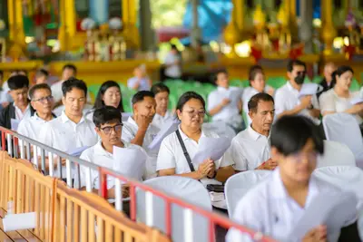 ประมวลภาพโครงการธรรมนาวา “วัง” วัดจุฬามณี ปี ๒๕๖๙