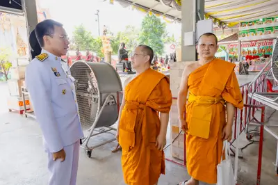 ประมวลภาพพิธีบำเพ็ญกุศลสัตตมวาร (๗ วัน) วัดจุฬามณี ปี ๒๕๖๙