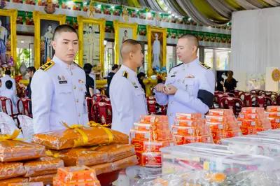 ประมวลภาพพิธีบำเพ็ญกุศลสัตตมวาร (๗ วัน) วัดจุฬามณี ปี ๒๕๖๙