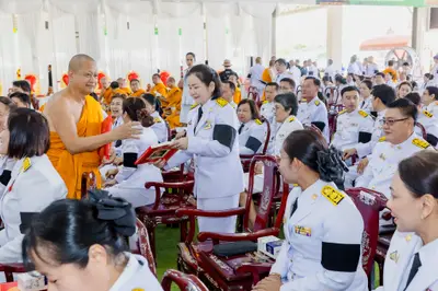 ประมวลภาพพิธีบำเพ็ญกุศลสัตตมวาร (๗ วัน) วัดจุฬามณี ปี ๒๕๖๙