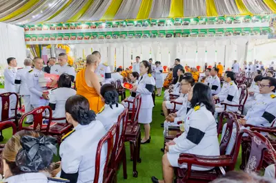 ประมวลภาพพิธีบำเพ็ญกุศลสัตตมวาร (๗ วัน) วัดจุฬามณี ปี ๒๕๖๙