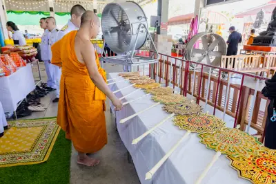 ประมวลภาพพิธีบำเพ็ญกุศลสัตตมวาร (๗ วัน) วัดจุฬามณี ปี ๒๕๖๙