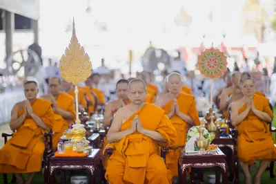 ประมวลภาพพิธีบำเพ็ญกุศลสัตตมวาร (๗ วัน) วัดจุฬามณี ปี ๒๕๖๙