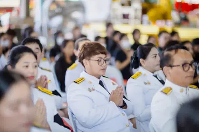 ประมวลภาพพิธีบำเพ็ญกุศลสัตตมวาร (๗ วัน) วัดจุฬามณี ปี ๒๕๖๙