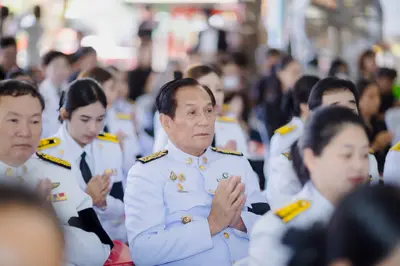 ประมวลภาพพิธีบำเพ็ญกุศลสัตตมวาร (๗ วัน) วัดจุฬามณี ปี ๒๕๖๙