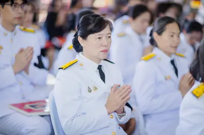 ประมวลภาพพิธีบำเพ็ญกุศลสัตตมวาร (๗ วัน) วัดจุฬามณี ปี ๒๕๖๙