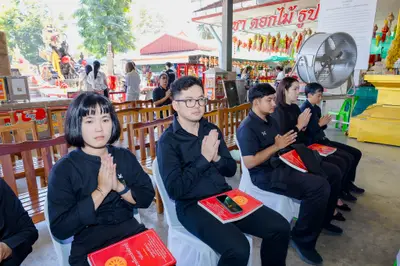 ประมวลภาพพิธีบำเพ็ญกุศลสัตตมวาร (๗ วัน) วัดจุฬามณี ปี ๒๕๖๙